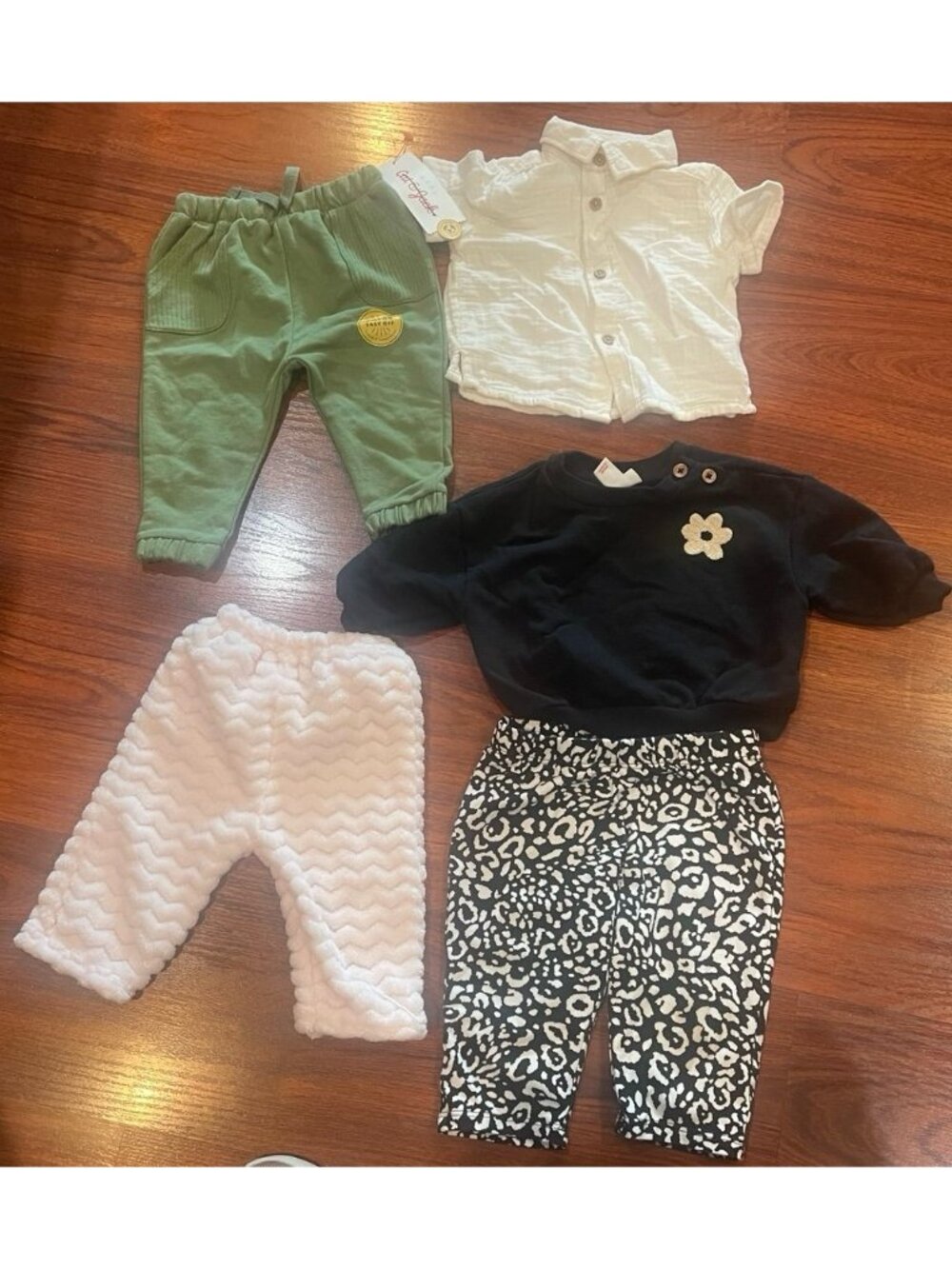 CAT AND JACK LITTLE PLANET MAURICES LOT OF5 PZAS 0-3m